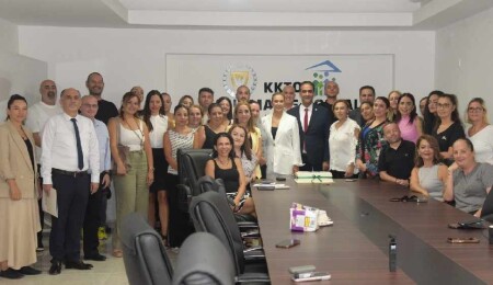 Gardiyanoğlu, görevdeki ikinci yılını personeliyle kutladı: Hep birlikte önemli mesafeler katettik