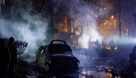 Rusya, Kiev’in tüm bölgelerini vurdu: Şehir genelinde yangınlar çıktı