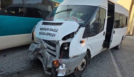 İskele’de otobüs kazası: Altı ve yedi yaşlarındaki 4 çocuk yaralandı