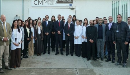 Cumhurbaşkanı Tufan Erhürman, Kayıp Şahıslar Komitesi Antropoloji Laboratuvarı’nı ziyaret etti