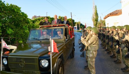 Lefke’nin kurtuluşunun 50’nci yıl dönümü törenlerle kutlandı