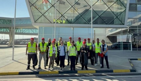 Ercan Havalimanı’nda FOD yürüyüşü gerçekleştirildi