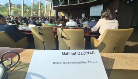 Belediyeler Birliği Başkanı Özçınar, Strasbourg’ta toplantıya katıldı