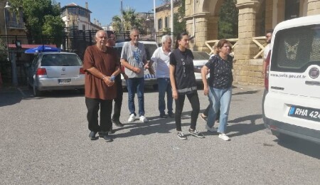5 Kıbrıslı Rum'un duruşması 27 Ağustos'a ertelendi
