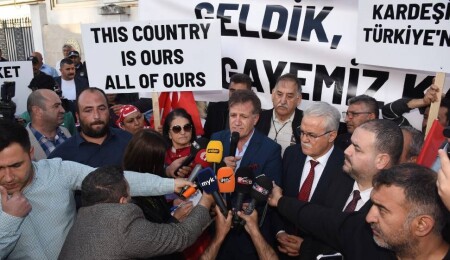 YDP Lefkoşa İlçe Teşkilatı’ndan eylem: Kimse anavatanla hesaplaşamaz