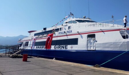 Anamur Feribot ve Deniz Uçağı İskelesi, hizmete açılıyor