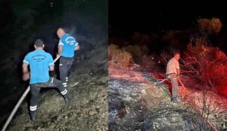 Yamaçköy Fire Damages 18 Hectares of Land