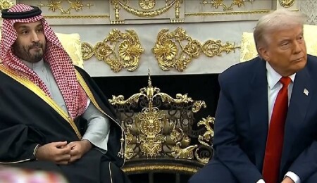 ABD Başkanı Trump, Suudi Arabistan Veliaht Prensi Muhammed bin Selman'ı Beyaz Saray'da ağırladı