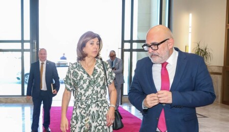 Cumhurbaşkanı Tatar, Holguin’i kabul etti