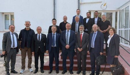 Hamburg Türk Basın Birliği, Dış Basın Birliği’ni ziyaret etti