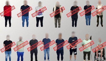 Kırmızı bültenle aranan 13, ulusal seviyede aranan 2 kişi yakalanarak Türkiye'ye getirildi