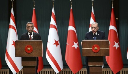 Erhürman-Erdoğan zirvesi tamamlandı: En gerçekçi çözüm, iki devletin var olduğu modelden geçer