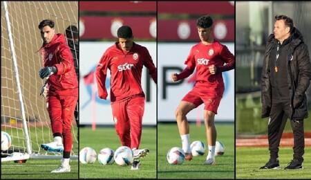 Galatasaray, Beşiktaş derbisinin hazırlıklarına başladı