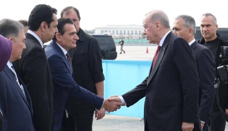 Dursun Oğuz, Türkiye'de gerçekleştirilen '9 bin 200 Araç Hizmete Alım Töreni'ne katıldı