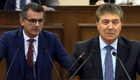 Ünal Üstel ile Tufan Erhürman Meclis’te görüştü: Gündem Başkanlık Divanı seçimi