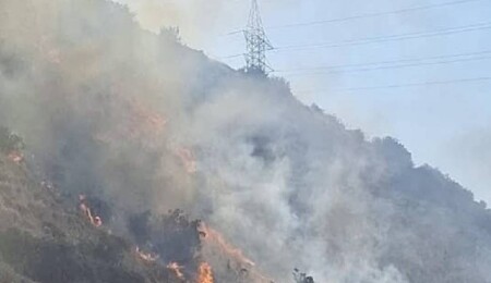 Limasol'da yangın: İtfaiyenin müdahalesi sürüyor