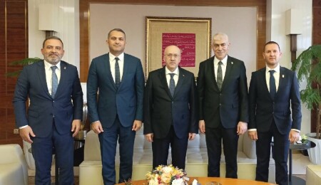 Mahmut Erden Ankara'ya ziyaret gerçekleştirdi