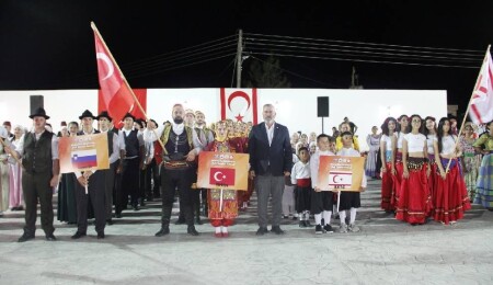 11. Beyarmudu Patates Festivali ile 8. Beyarmudu Uluslararası Halk Dansları Festivali başladı