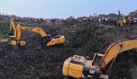 Uganda'daki çöp toplama alanının çökmesi sonucu ölenlerin sayısı 21'e yükseldi