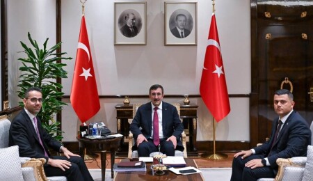 Büyükelçi Serim, Cevdet Yılmaz ile görüştü: İş planlamalarımızı yaptık