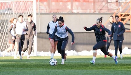 Türkiye A Milli Kadın Futbol Takımı'nın Yunanistan maçında tek hedefi galibiyet
