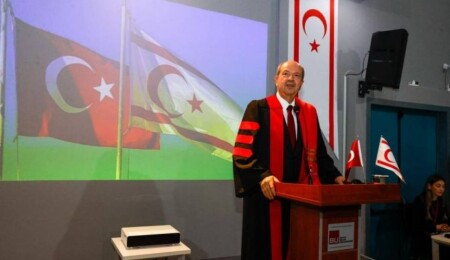Ersin Tatar, 25’inci fahri diplomasını aldı