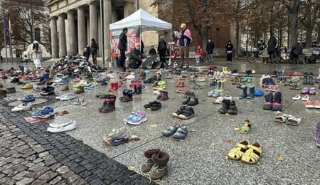 Berlin’de İsrail’in saldırılarında öldürülen Gazzeli çocukların isimleri okundu