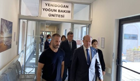 Ersin Tatar’dan Yenidoğan Ünitesi’ne ziyaret: Süreç soğuk kanlılıkla takip edilmeli