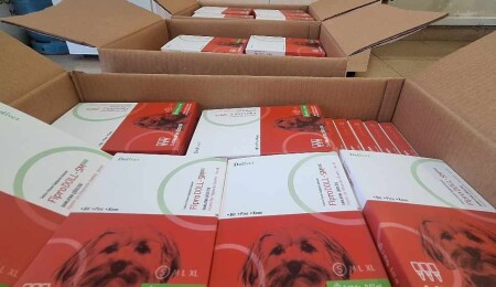 Serakıncı Ecza Deposu’ndan Güzelyurt Hayvanları Koruma Derneği’ne bağış