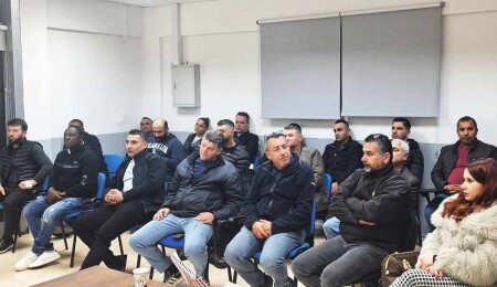 Kasaplara hijyen standartlarını sağlama ve veteriner mevzuatına uyum konusunda eğitim verildi