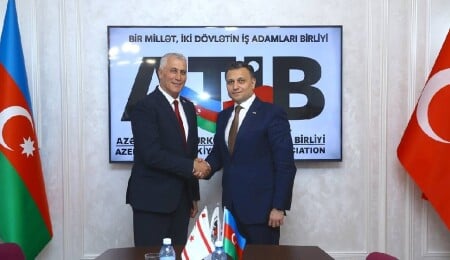 Olgun Amcaoğlu, Azerbaycan'da iş insanlarıyla buluştu: Üretici ve yatırımcılar için altyapı oluşturduk