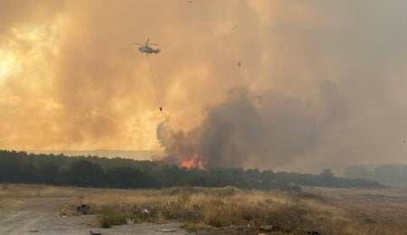 Çanakkale'de iki ayrı noktada orman yangını