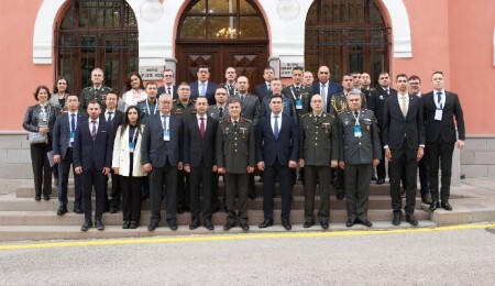Harita Dairesi Müdürlüğü TDT Haritacılık Kurumları Başkanları toplantısına katıldı