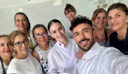 DAÜ Turizm Fakültesi ve Atatürk Meslek Lisesi iş birliğinde Porcini Risotto Atölyesi