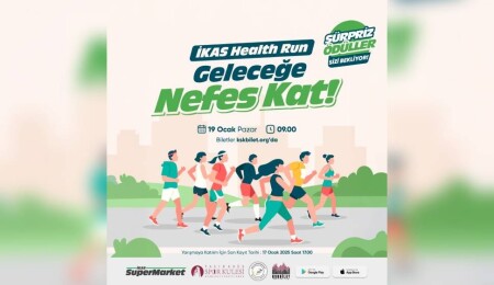 İKAS HEALTH RUN Kros-Yol Koşusu 19 Ocak Pazar günü düzenlenecek
