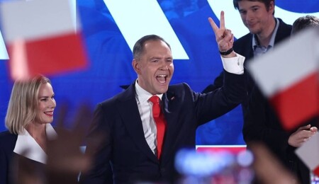Polonya'da cumhurbaşkanı seçimini yüzde 50,9 ile Nawrocki kazandı