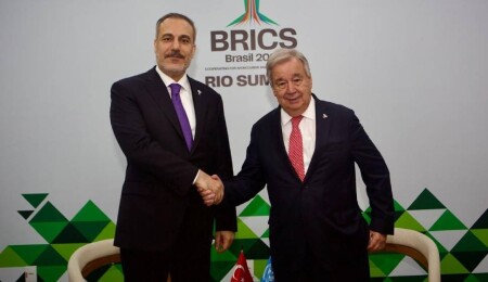 Fidan, Guterres ile görüştü: Kıbrıs konusunda yapılacak gayriresmi toplantı ele alındı