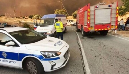 Limassol wildfire enters third day: “We didn’t expect a fire like this,” says fire chief