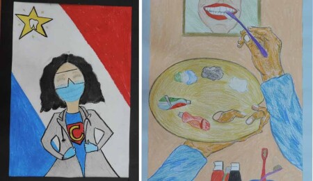 Kıbrıs Türk Diş Tabipleri Odası Afiş Yarışması’nın birincisi Lefke Gazi Lisesi