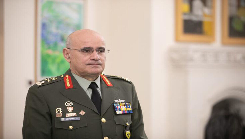 Dimokritos Zervakis’in RMMO komutanlığı üçüncü kez uzatıldı