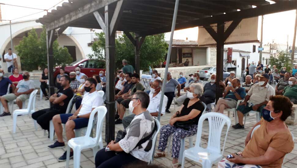 Akıncılar’da sınır kapısı için ilk kitlesel toplantı yapıldı