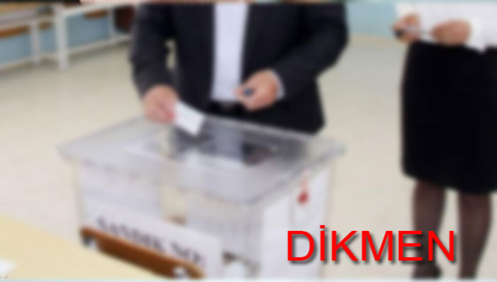 Dikmen'de seçim sonuçları
