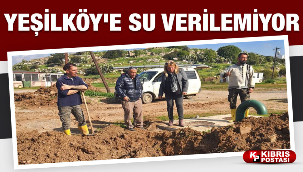 Yeşilköy'de su kesintisi… Sorunun giderilmesi için çalışma yapılıyor