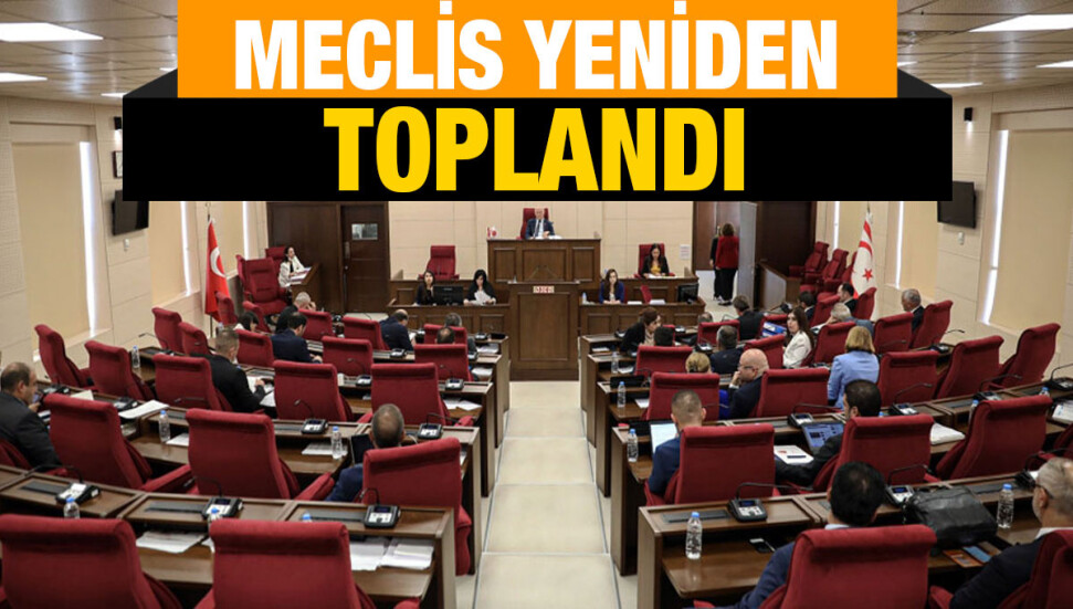Meclis 3 saat süren aranın ardından yeniden toplandı