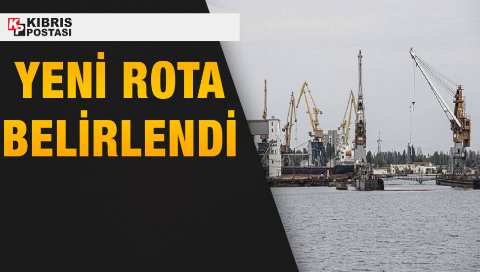 Ukrayna tahılının limanlardan çıkışı için yeni rota belirlendi