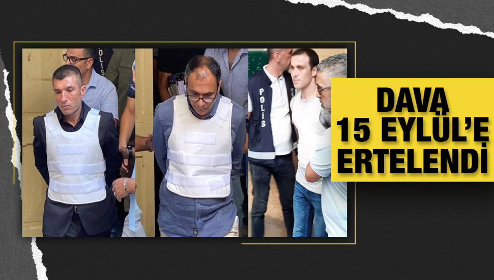 Falyalı ve Demirtaş cinayeti zanlıları mahkemeye çıkarıldı