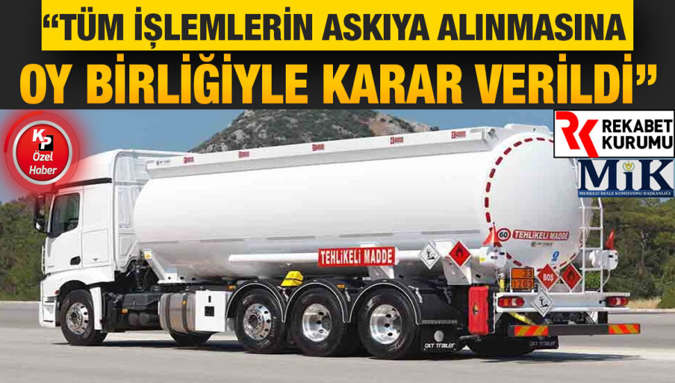 Rekabet Kurulu, ‘adrese teslim’ ihale itirazını haklı buldu, akaryakıt ihalesi askıya alındı