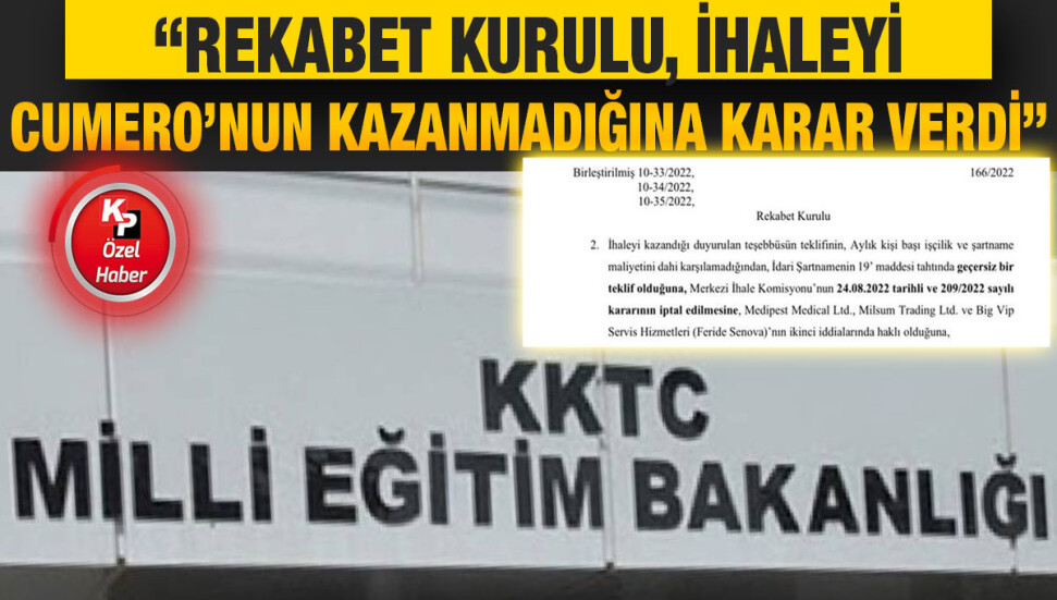 Milli Eğitim Bakanlığı, Rekabet Kurulu’nu tanımadı