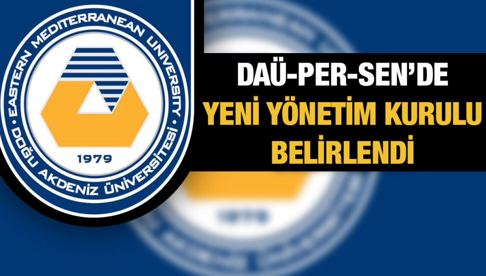 DAÜ-Per-Sen başkanlığa Erdal Altun getirildi