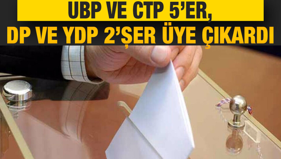 Lapta-Alsancak-Çamlıbel belediyesi meclis üyeleri açıklandı